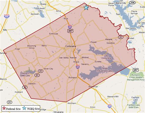 Superfund Sites in Navarro County - Texas Commission on Environmental ...