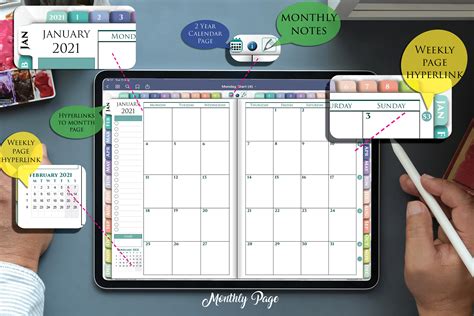 Ipad Weekly Planner Template