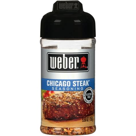 Weber Chicago Steak Seasoning Rub 5.5 Oz - Walmart.com - Walmart.com