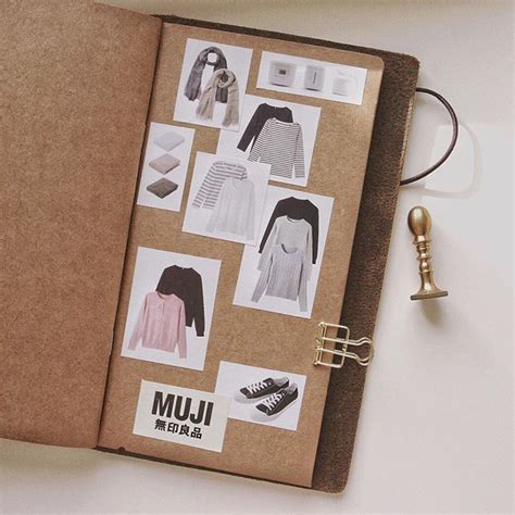 Collect from the MUJI brochure. #stationery #stationeryaddict #midori #midoritravelersnoteboo ...