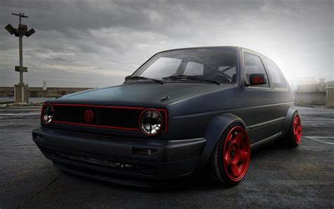 VW Golf Wallpaper WallpaperSafari #VolkswagenGolfMk1 | Volkswagen golf ...