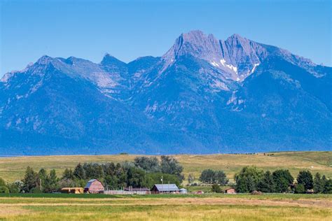 Farmscape, Charlo, Montana photo by Mark Mesenko - www.mesenko.com ...