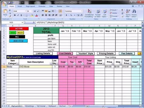 Antique Inventory Spreadsheet Spreadsheets Free Ebay At Free Ebay ...