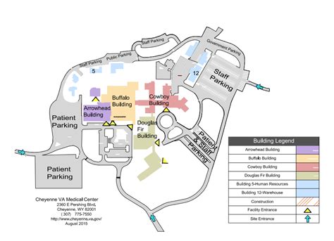 Campus Map | VA Cheyenne Health Care | Veterans Affairs