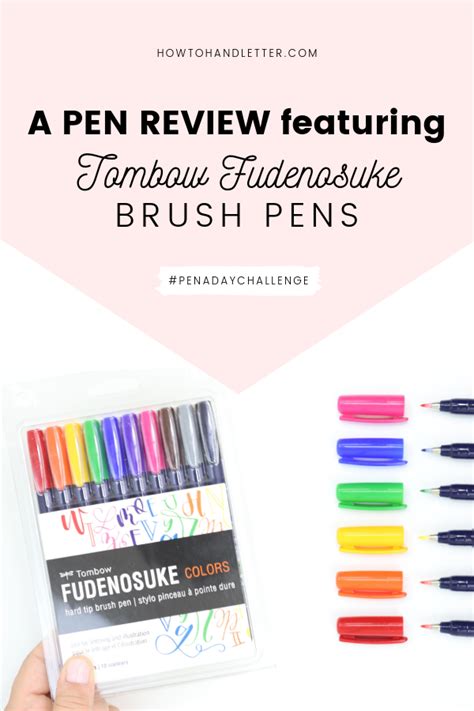 Best Brush Pens for Beginner Handlettering — How To Handletter | Brush ...