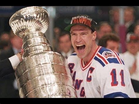 Mark Messier leads the 1994 NY Rangers to the Stanley Cup | Mark ...