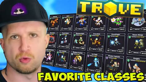 My Favorite Trove Classes Ranked (BEST TO WORST!) - YouTube