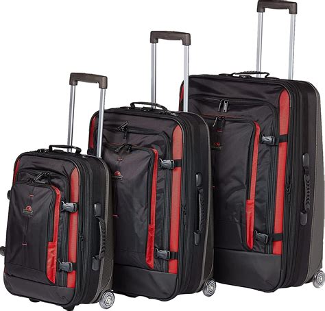 Eminent Soft-Shell Luggage Set Expandable Lightweight 3-Piece Luggage Sets with Wheels 2, 20/25 ...