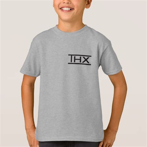 Official THX Logo Kids' Tee | Zazzle