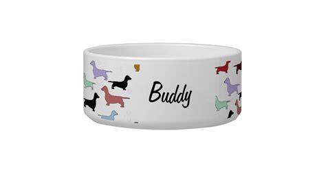 Dachshund Dog Bowl | Zazzle