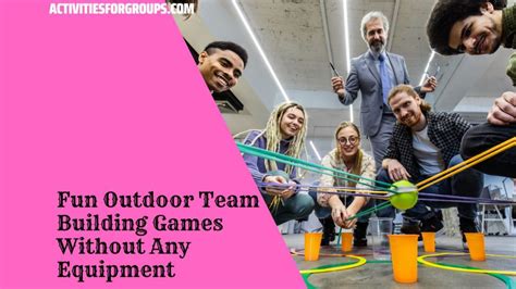 11 Fun Outdoor Team Building Games Without Any Equipment – activities ...