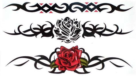 Image result for rose tramp stamp tattoos | Tramp stamp tattoos, Tribal rose, Lower back tattoos