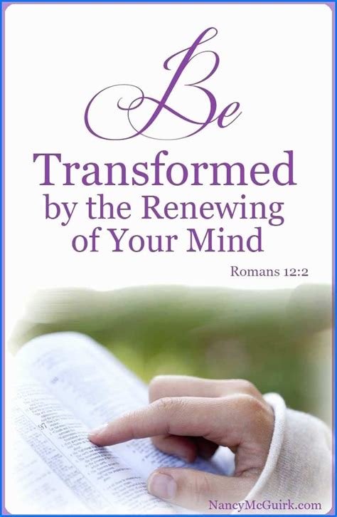 Pin on (Romans 12:2) Do not be conformed to this world, but be transformed by the renewal of ...