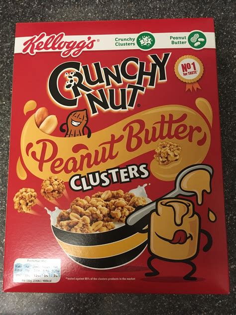 A Review A Day: Today's Review: Kellogg's Crunchy Nut Peanut Butter Clusters
