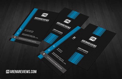 Minimalist Vertical Business Card Template (FREE) on Behance