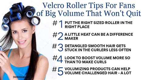 Tutorial For How To Use Velcro Rollers On Medium Length Hair