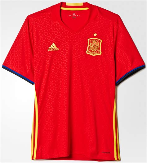 Adidas Spain Euro 2016 Home Jersey