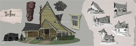 ArtStation - Tire Visual Development - House Design