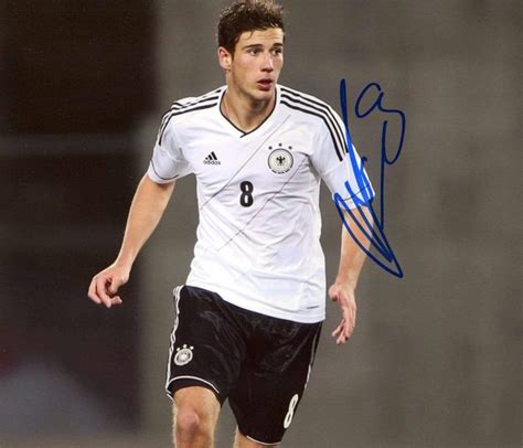 Leon Goretzka autograph | In-Person signed photograph