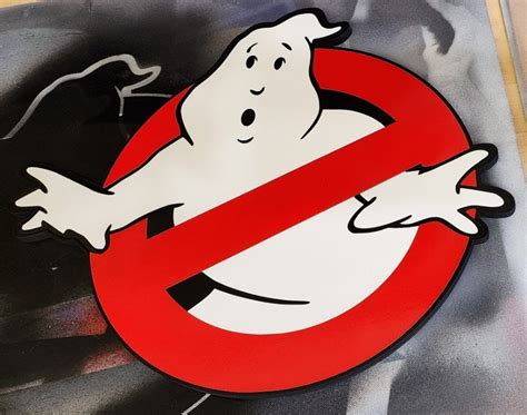 Ghostbusters 1984 Movie Logo Laser Cut Wood Sign - Etsy