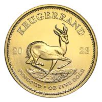 1 oz 2023 Krugerrand Gold Coin | Rand Refinery | Silver Gold Bull Canada