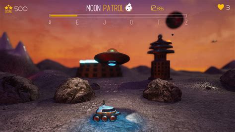 Moon Patrol remake on Behance