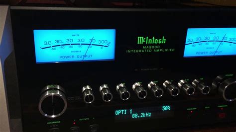 Mcintosh MA9000 Integrated Amplifier - YouTube