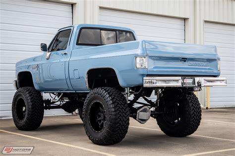 Chevrolet C/K 10 Restomod Has A Monster Truck Flair | Carscoops