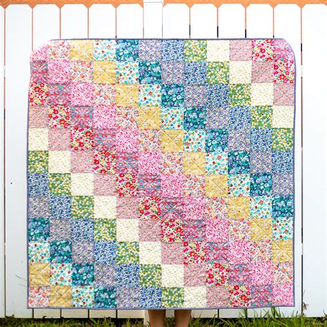 How to Sew a Beautiful Rainbow Quilt with Liberty Fabrics!