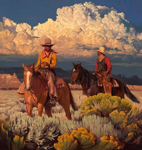 Cowboys and Indians: Incredible Western Paintings by Mark Maggiori | Western paintings, West art ...