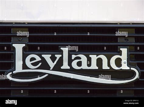 Leyland logo hi-res stock photography and images - Alamy