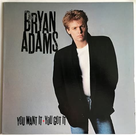 BRYAN ADAMS You Want It You Got It Lp 1981 Original Vintage Vinyl ...