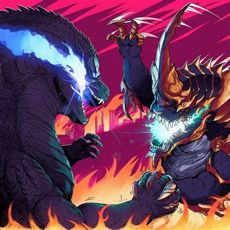 GODZILLA vs RAWA by SpaceDragon14 on DeviantArt