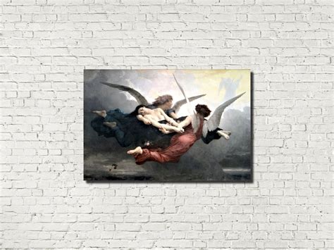 William-adolphe Bouguereau Fine Art Print : A Soul in Heaven - Etsy