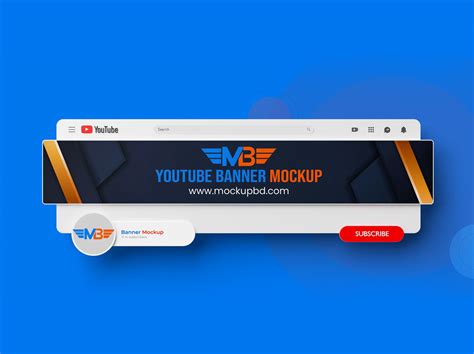 Youtube banner mockup :: Behance