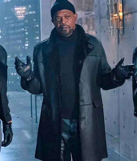 Samuel L Jackson Shaft II Black Coat - Jackets Creator