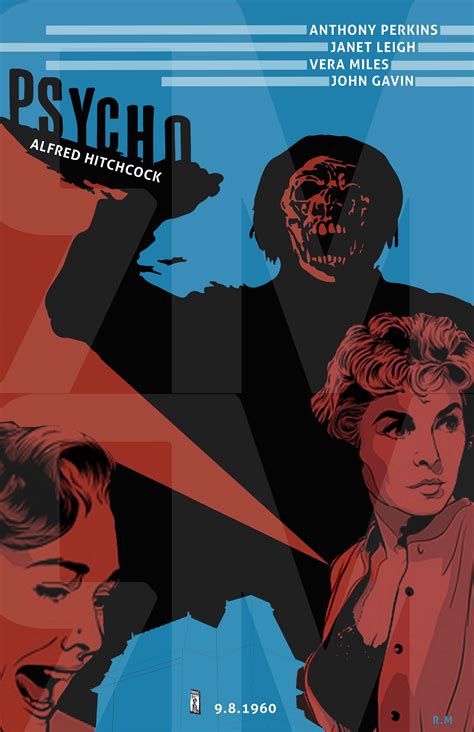 Robin Mistri - Alfred Hitchcock: Psycho 1960 Poster