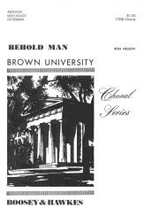 Behold Man Sheet Music by Ron Nelson (SKU: 48003432) - Stanton's Sheet Music