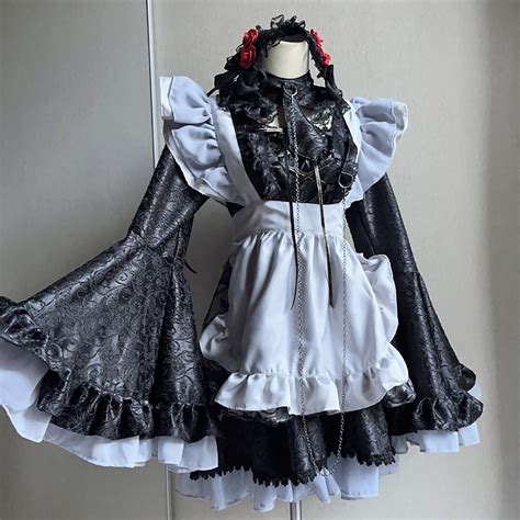 Shizuku Tan Costume Cosplay Marin Kitagawa Maid Dress - Etsy