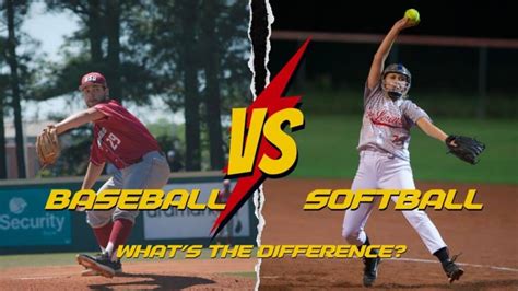 12 Fundamental Differences Between Baseball and Softball