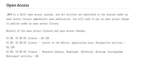 Journal of Molecular Cell Biology 怎么样？-佩普学术