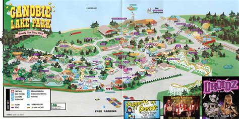 Theme Park Brochures Canobie Lake Park - Theme Park Brochures