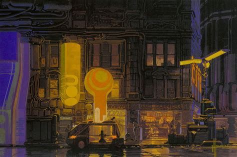 Blade Runner concept art by Syd Mead : r/bladerunner