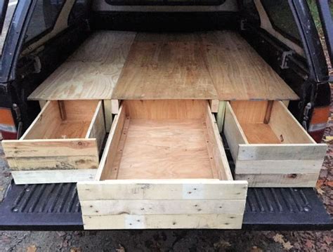 15 Homemade DIY Truck Bed Camper Designs