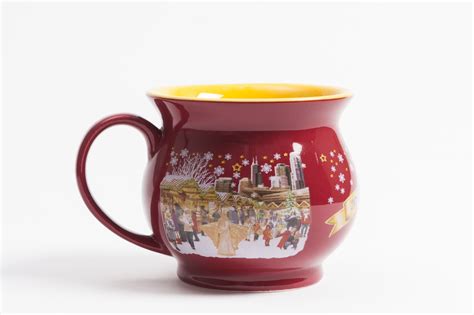 This year’s Christkindlmarket mug isn’t a boot, but it still holds Glühwein