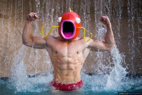 Buff Cosplayers Prove that Magicarp is Not to be Trifled With – What's A Geek