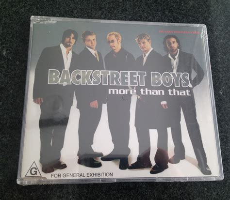 Backstreet Boys - More Than That (2001, CD) | Discogs