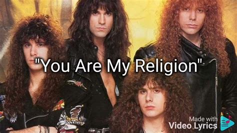 You Are My Religion - Firehouse Lyrics - YouTube