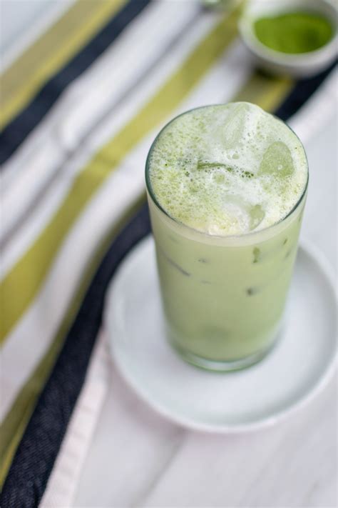 DIY Starbucks Iced Matcha Green Tea Latte Recipe - Sweet Steep