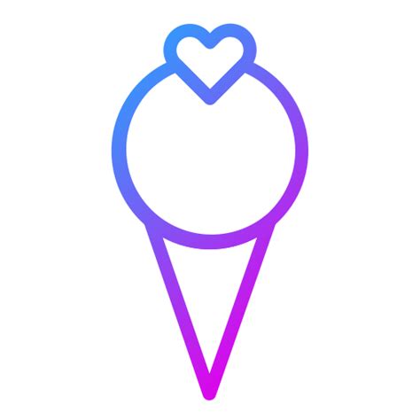 Ice Generic gradient outline icon